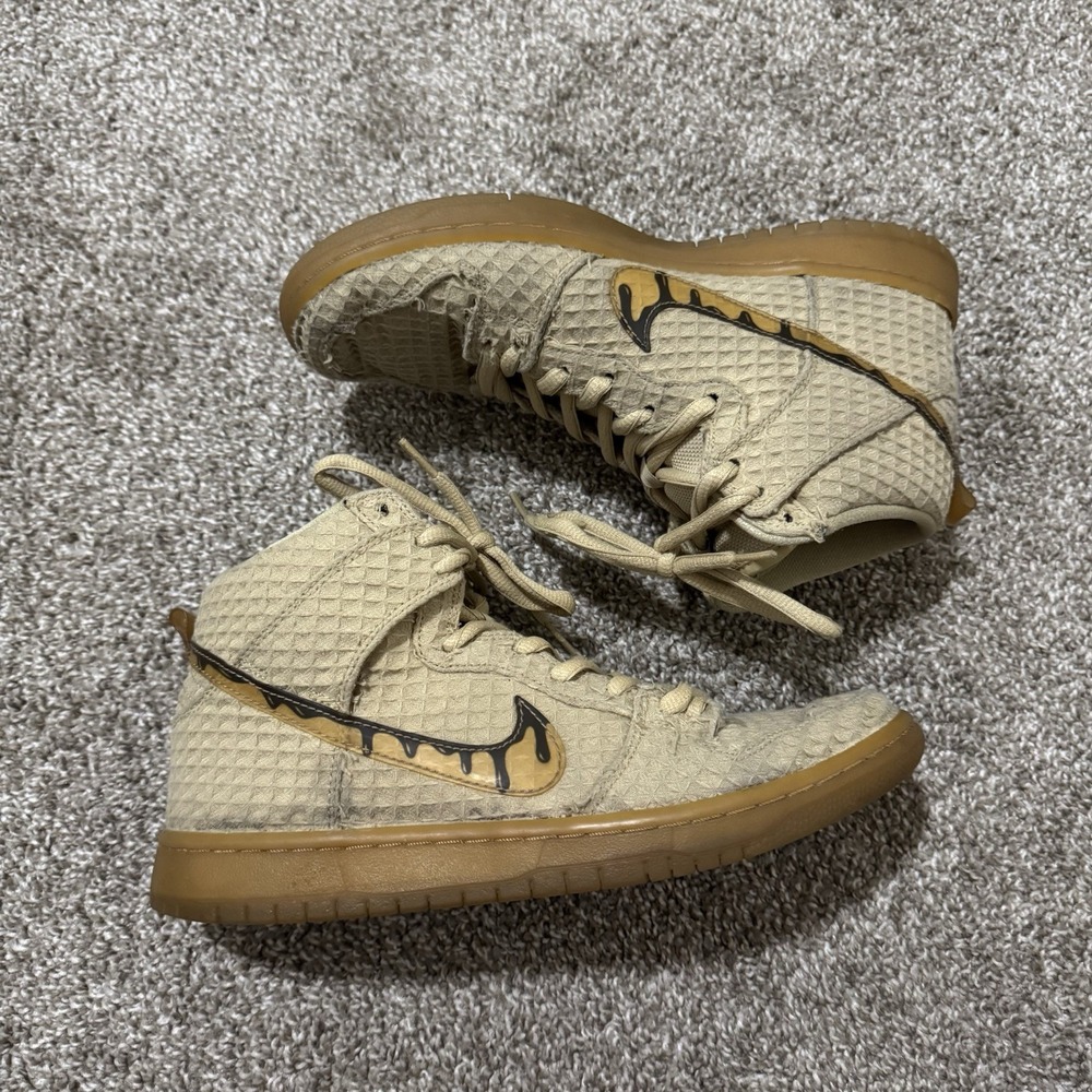 Nike Sb Dunk High Chicken And Waffle Men's Size 9